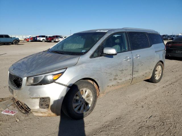 KNDMB5C19H6249032 - 2017 KIA SEDONA LX SILVER photo 1