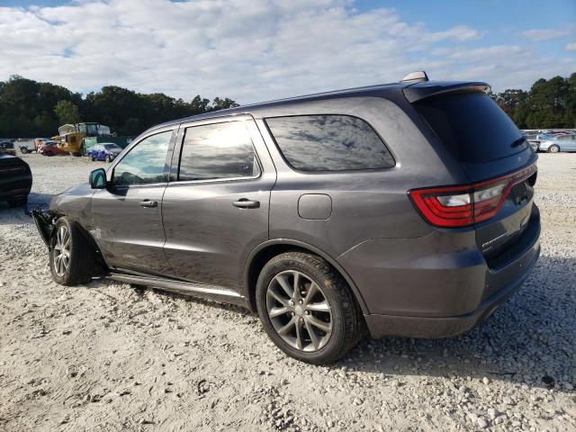 1C4RDJDG1HC796776 - 2017 DODGE DURANGO GT GRAY photo 2