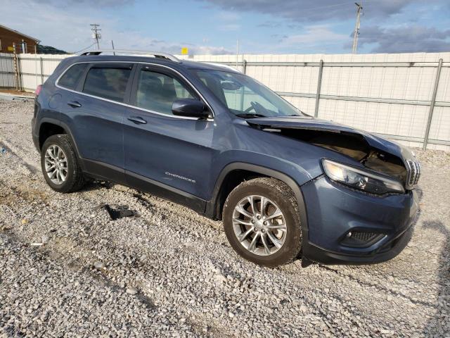 1C4PJLMX4MD164600 - 2021 JEEP CHEROKEE LATITUDE LUX BLUE photo 4