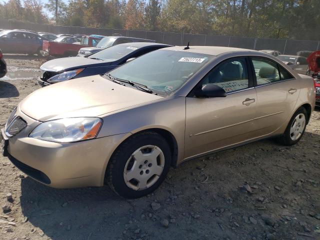 1G2ZF57BX84200127 - 2008 PONTIAC G6 VALUE LEADER GOLD photo 1