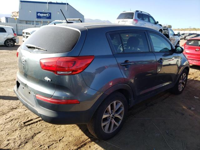 KNDPB3AC2E7564945 - 2014 KIA SPORTAGE BASE GRAY photo 3