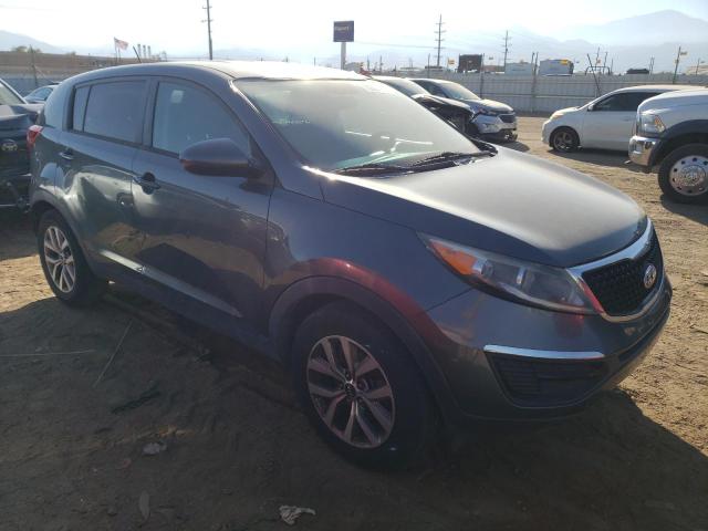 KNDPB3AC2E7564945 - 2014 KIA SPORTAGE BASE GRAY photo 4