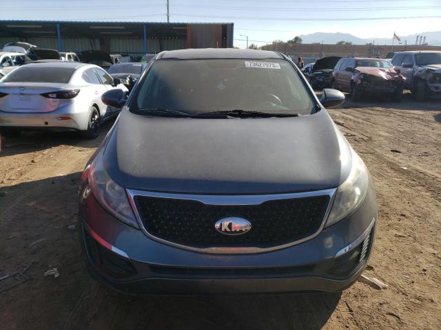 KNDPB3AC2E7564945 - 2014 KIA SPORTAGE BASE GRAY photo 5