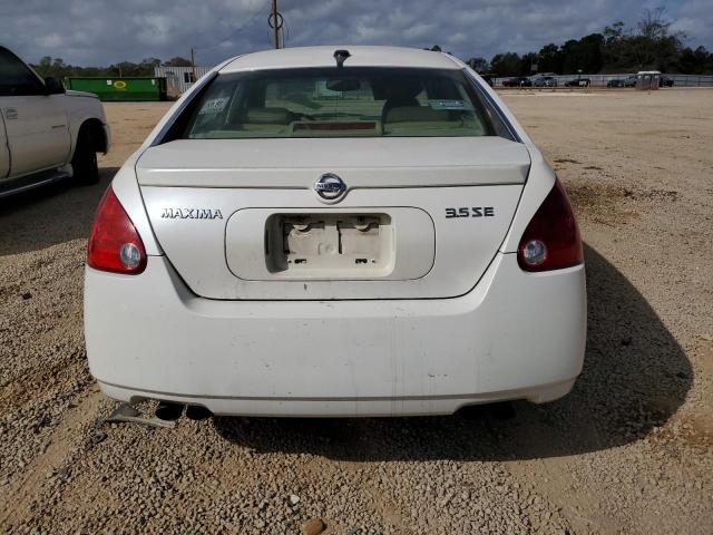 1N4BA41E65C865946 - 2005 NISSAN MAXIMA SE WHITE photo 6