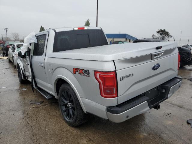 1FTEW1EG1FFB69076 - 2015 FORD F150 SUPER SILVER photo 3