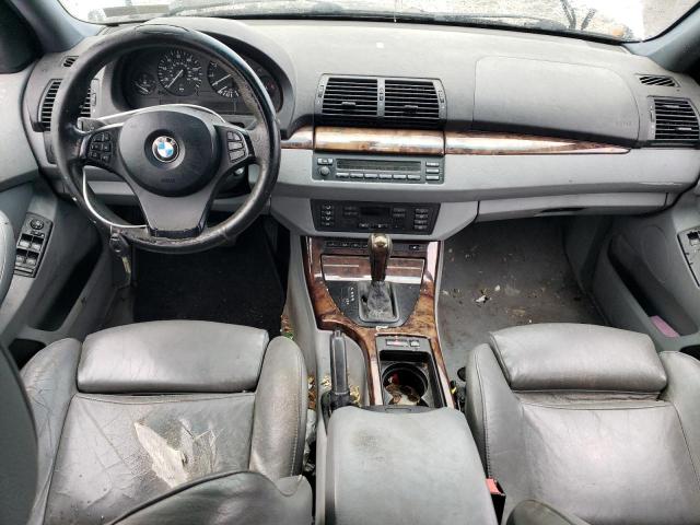 5UXFA13524LU42334 - 2004 BMW X5 3.0I SILVER photo 8