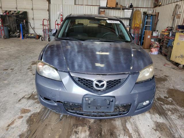 JM1BK32F881118471 - 2008 MAZDA 3 I GRAY photo 5