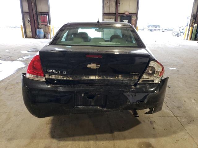 2G1WB5EK1A1100148 - 2010 CHEVROLET IMPALA 4D LT BLACK photo 6