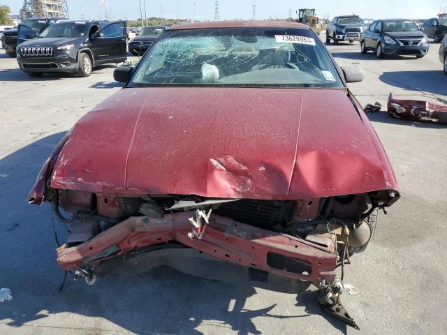 2G4WB12M0S1404770 - 1995 BUICK REGAL CUSTOM MAROON photo 5