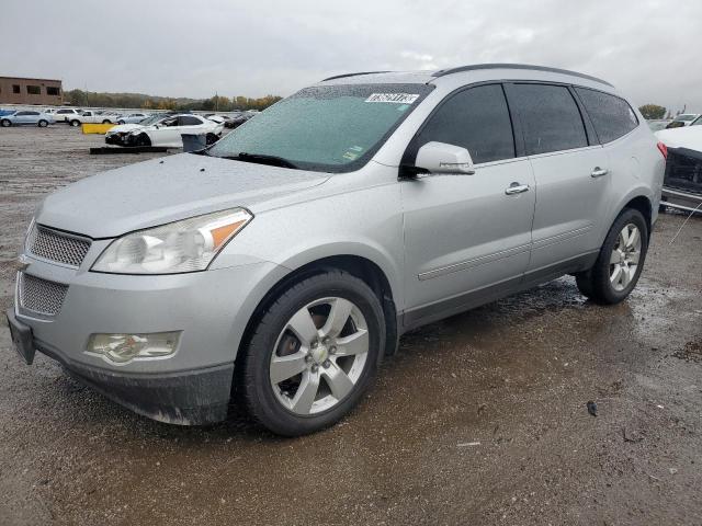 1GNKVLED9CJ192189 - 2012 CHEVROLET TRAVERSE LTZ SILVER photo 1