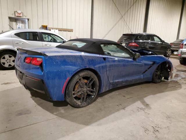 1G1YM3D71F5120880 - 2015 CHEVROLET CORVETTE STINGRAY Z51 3LT BLUE photo 3