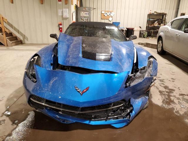 1G1YM3D71F5120880 - 2015 CHEVROLET CORVETTE STINGRAY Z51 3LT BLUE photo 5