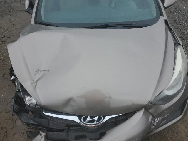 5NPDH4AE1EH512050 - 2014 HYUNDAI ELANTRA SE TAN photo 11