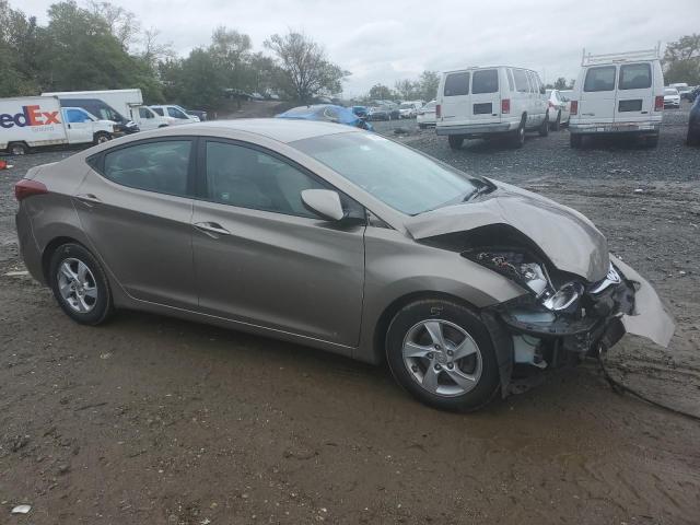 5NPDH4AE1EH512050 - 2014 HYUNDAI ELANTRA SE TAN photo 4