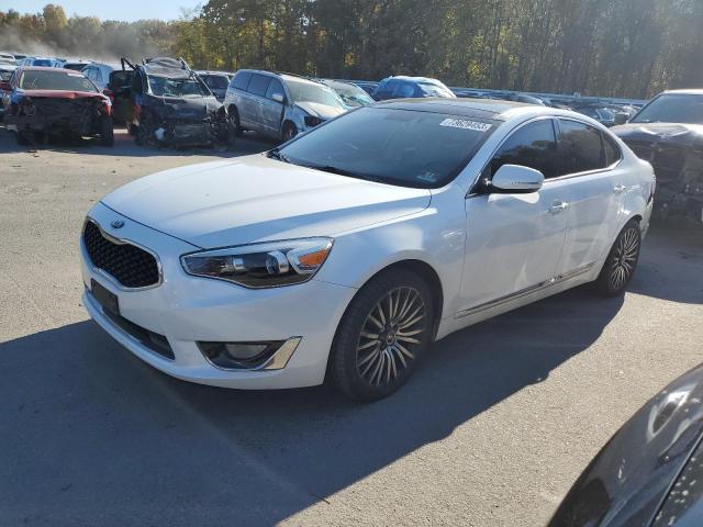 KNALN4D7XF5174020 - 2015 KIA CADENZA PREMIUM WHITE photo 1