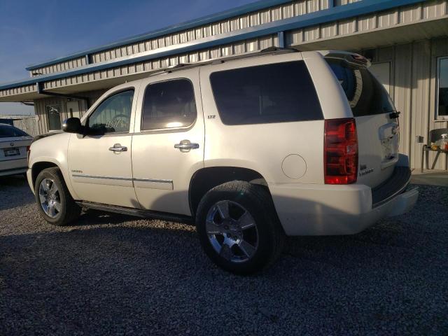 1GNUKCE01AR105639 - 2010 CHEVROLET TAHOE K1500 LTZ WHITE photo 2