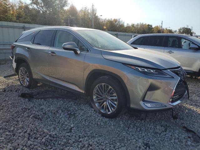 JTJJGKFA9M2019715 - 2021 LEXUS RX 450H L LUXURY GRAY photo 4