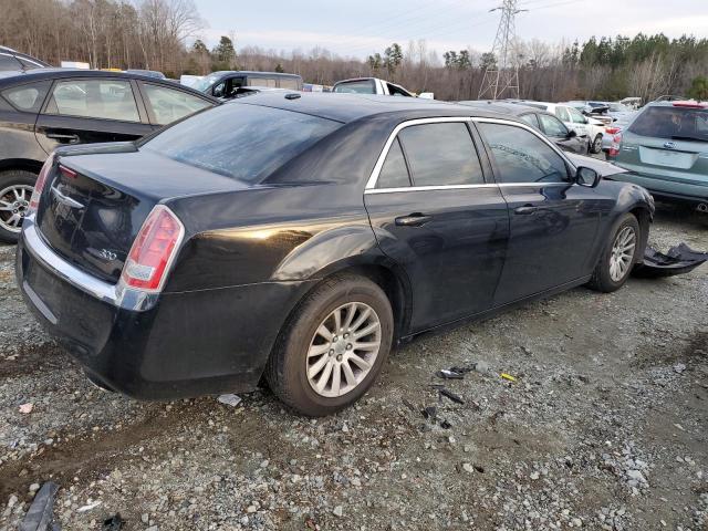 2C3CCAAG8EH156784 - 2014 CHRYSLER 300 BLACK photo 3