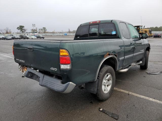 5TBBN44181S169436 - 2001 TOYOTA TUNDRA ACCESS CAB GREEN photo 3