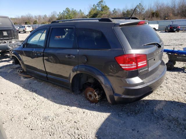 3C4PDCAB0HT670392 - 2017 DODGE JOURNEY SE GRAY photo 2