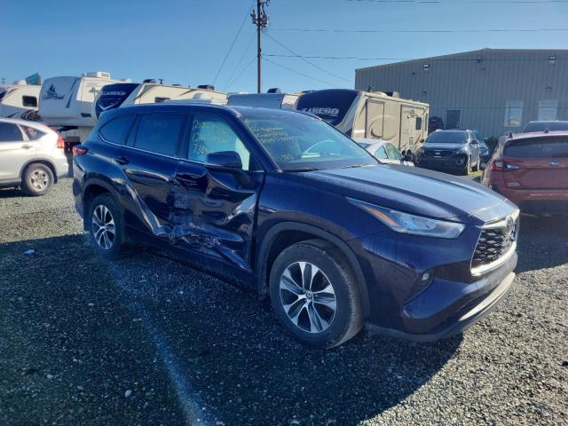 5TDGZRBH3NS576942 - 2022 TOYOTA HIGHLANDER XLE ლურჯი ფოტო 4