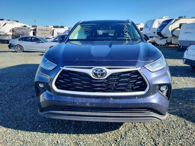 5TDGZRBH3NS576942 - 2022 TOYOTA HIGHLANDER XLE ლურჯი ფოტო 5