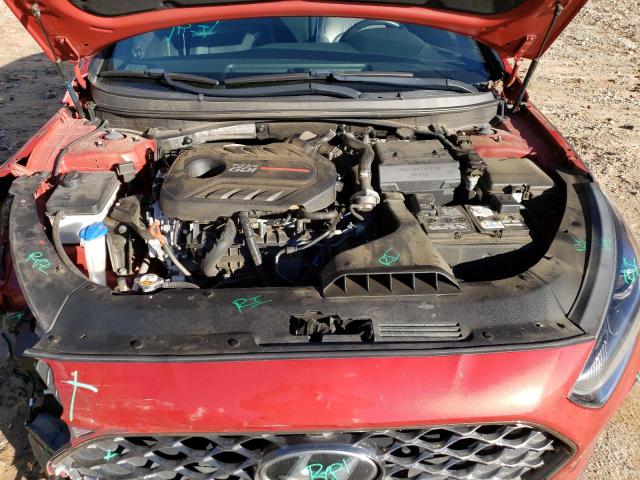 5NPE34AB1JH613673 - 2018 HYUNDAI SONATA SPORT RED photo 11