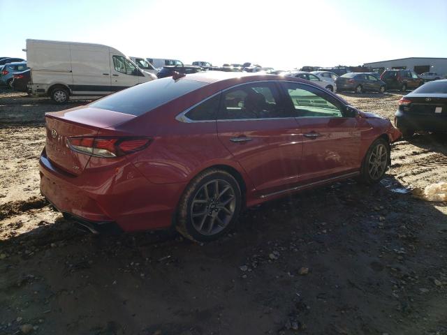 5NPE34AB1JH613673 - 2018 HYUNDAI SONATA SPORT Rot Foto 3