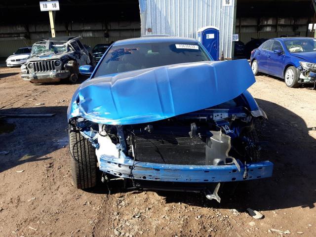 2C3CDXBG6NH110577 - 2022 DODGE CHARGER SXT BLUE photo 5