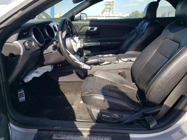 1FATP8UH9K5104814 - 2019 FORD MUSTANG SILVER photo 7