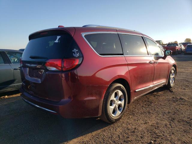 2C4RC1EG1HR578653 - 2017 CHRYSLER PACIFICA TOURING L PLUS RED photo 3