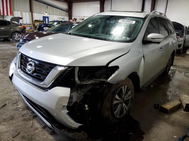 5N1DR2MN7HC605356 - 2017 NISSAN PATHFINDER S SILVER photo 1