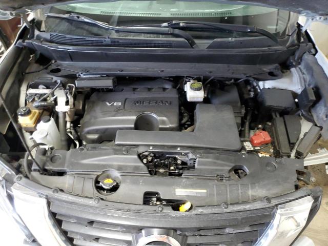 5N1DR2MN7HC605356 - 2017 NISSAN PATHFINDER S SILVER photo 12