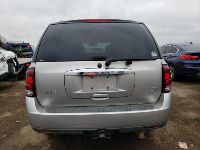 5GADT13S062287172 - 2006 BUICK RAINIER CXL SILVER photo 6