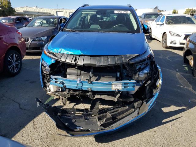 1G1FY6S01N4116254 - 2022 CHEVROLET BOLT EUV LT BLUE photo 5