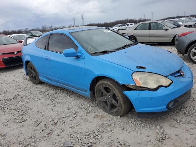 JH4DC548X4S014759 - 2004 ACURA RSX BLUE photo 4