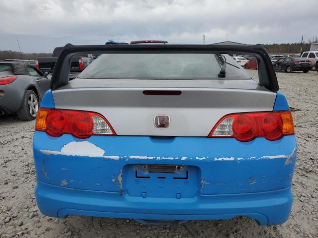 JH4DC548X4S014759 - 2004 ACURA RSX BLUE photo 6