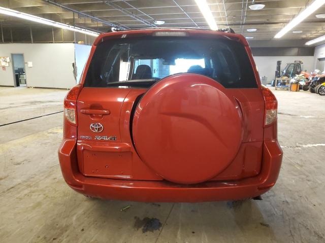 JTMZD33V186067896 - 2008 TOYOTA RAV4 RED photo 6