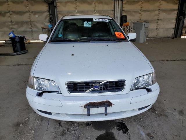 YV1VS27523F001627 - 2003 VOLVO S40 1.9T WHITE photo 5