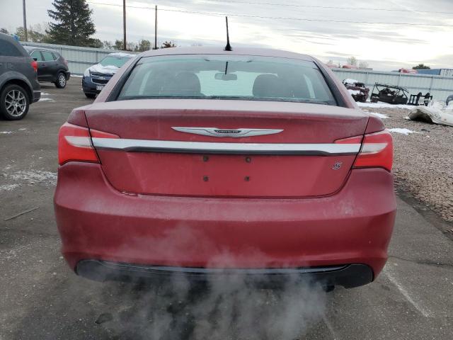 1C3CCBBB8DN595322 - 2013 CHRYSLER 200 TOURING RED photo 6