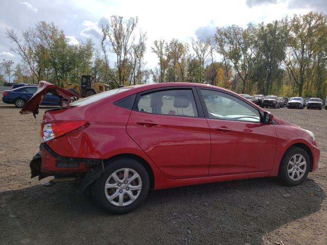 KMHCT4AE6DU560055 - 2013 HYUNDAI ACCENT GLS RED photo 3