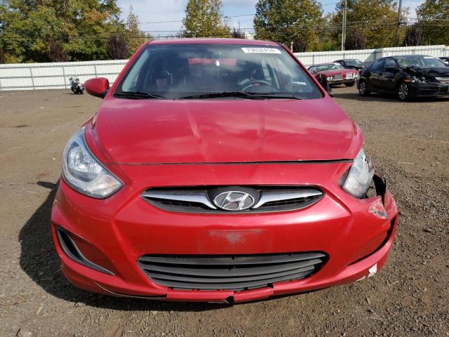 KMHCT4AE6DU560055 - 2013 HYUNDAI ACCENT GLS RED photo 5