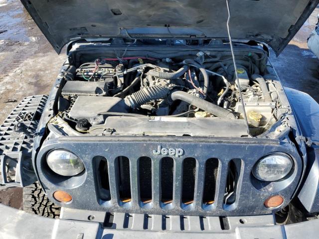 1J4FA541X7L178640 - 2007 JEEP WRANGLER SAHARA CHARCOAL photo 11