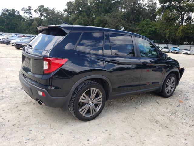 5FNYF7H58KB000889 - 2019 HONDA PASSPORT EXL BLACK photo 3