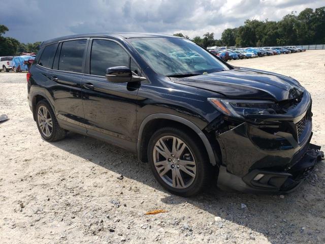 5FNYF7H58KB000889 - 2019 HONDA PASSPORT EXL BLACK photo 4