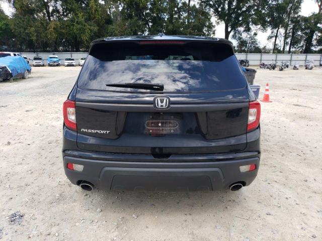 5FNYF7H58KB000889 - 2019 HONDA PASSPORT EXL BLACK photo 6