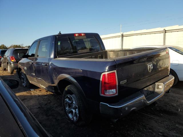 1C6RR7NT8JS156521 - 2018 RAM 1500 LARAMIE BLUE photo 2