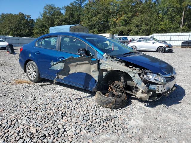 19XFB2F97CE017170 - 2012 HONDA CIVIC EXL BLUE photo 4