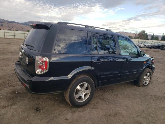 5FNYF28596B027480 - 2006 HONDA PILOT EX BLACK photo 3