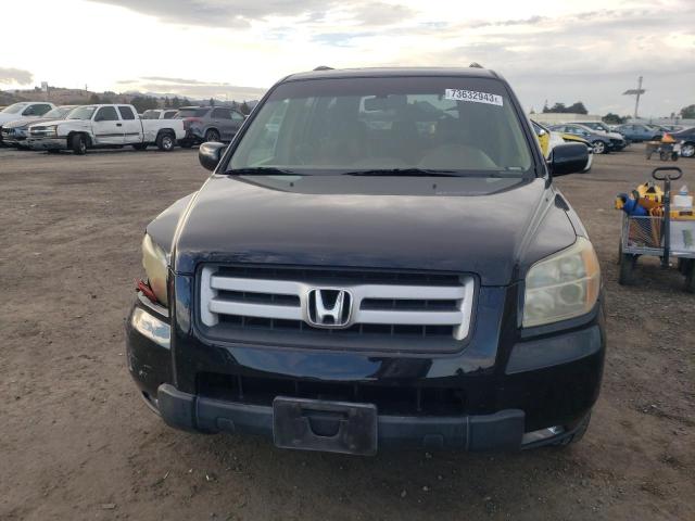 5FNYF28596B027480 - 2006 HONDA PILOT EX BLACK photo 5